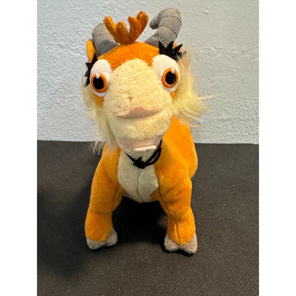 Ty Beanie Babies Lupe The Goat Ferdinand Orange Stuffed Animal Plush Toy 8"